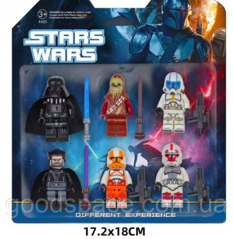 Игровые фигурки человечки Star Wars, набор фигурок лего герои Звездные Войны. Днепр. фото 1 Игровые фигурки человечки Star Wars, набор фигурок лего герои Звездные Войны. Днепр. фото 1