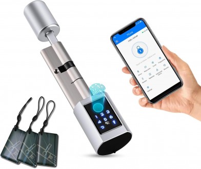 Дверной замок электронный, для входной двери с Bluetooth и RFID-картой, WildFun . Одесса. фото 1 Дверной замок электронный, для входной двери с Bluetooth и RFID-картой, WildFun . Одесса. фото 1