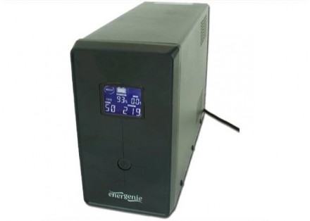 Джерело безперебійного живлення EnerGenie EG-UPS-034 1500ВA апроксимована синусоїда. Дніпро. фото 1 Джерело безперебійного живлення EnerGenie EG-UPS-034 1500ВA апроксимована синусоїда. Дніпро. фото 1