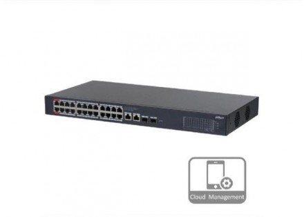Комутатор 24 порти керований Dahua DH-CS4228-24GT-240 PoE. Днепр. фото 1 Комутатор 24 порти керований Dahua DH-CS4228-24GT-240 PoE. Днепр. фото 1