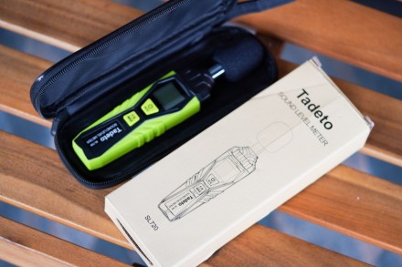 Вимірювач рівня шуму Tadeto SL720 | 30-130 дБ | LCD-дисплей.

* Характеристики. . фото 4