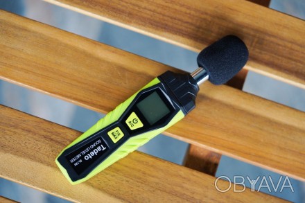 Вимірювач рівня шуму Tadeto SL720 | 30-130 дБ | LCD-дисплей.

* Характеристики. . фото 1