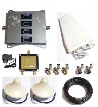 Усилитель 3G/4G LTE интернета и связи HB-CGDW 900/1800/2100/2600 МГц c антеннами. Днепр. фото 1 Усилитель 3G/4G LTE интернета и связи HB-CGDW 900/1800/2100/2600 МГц c антеннами. Днепр. фото 1