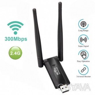 USB-транслятор підсилювач WiFi сигналу на 2 антени