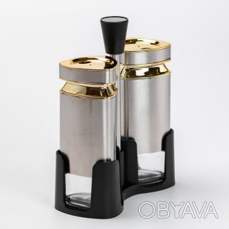 Набор для специй на подставке 2 шт по 120 мл HP1323