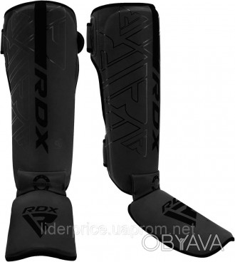 Захист гомілки та стопи RDX F6 KARA Shin Instep Guards Black M, Оригінал!