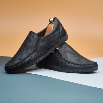 Летние кожаные мокасины с перфорацией Ecco Black Leather 39. Киев. фото 1 Летние кожаные мокасины с перфорацией Ecco Black Leather 39. Киев. фото 1