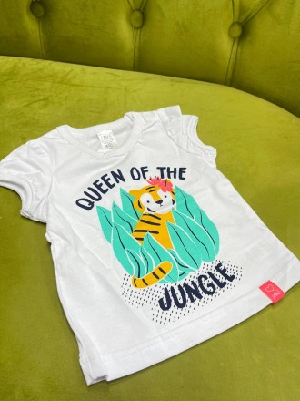 Дитяча футболка для дівчинки біла 74 см Smil (інші розміри уточнюйте). Хмельницький. фото 1