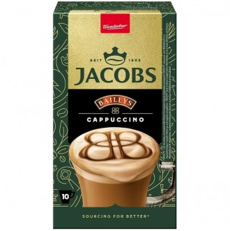 Кофе JACOBS 3 в 1 "Baileys Cappuchino" 10*15 г (10). Харьков. фото 1 Кофе JACOBS 3 в 1 "Baileys Cappuchino" 10*15 г (10). Харьков. фото 1