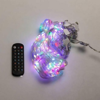 Розумна гірлянда Smart штора 200 LED 3*2 м з керуванням зі смартфона, мультиколор. Одеса. фото 1 Розумна гірлянда Smart штора 200 LED 3*2 м з керуванням зі смартфона, мультиколор. Одеса. фото 1