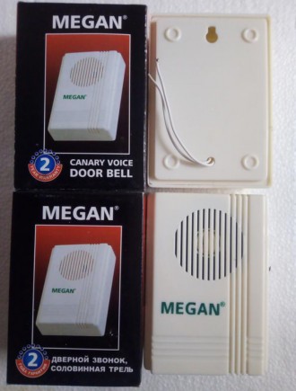 Звонок дверной электрический проводной megan 3 соллвинная трель дзвінок дверний. Запоріжжя. фото 1 Звонок дверной электрический проводной megan 3 соллвинная трель дзвінок дверний. Запоріжжя. фото 1