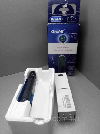 Електричні зубні щітки Б/У Oral-B BRAUN Vitality Pro Protect X Clean D103 Black. Київ. фото 1 Електричні зубні щітки Б/У Oral-B BRAUN Vitality Pro Protect X Clean D103 Black. Київ. фото 1