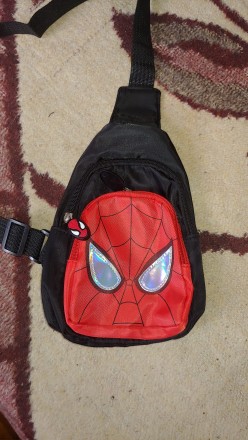 Детский Рюкзак мини нагрудная сумка бананка Spider Man Спайдермен новый. Черновцы. фото 1 Детский Рюкзак мини нагрудная сумка бананка Spider Man Спайдермен новый. Черновцы. фото 1