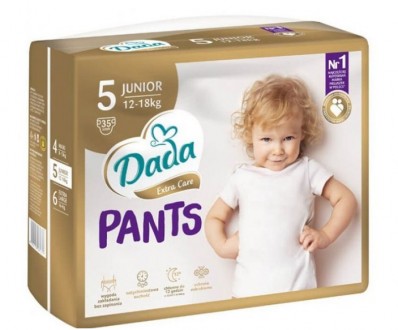 Підгузники Трусики з манжетами Суперабсорбуючі DADA Extra Care Pants 5 Junior Да. Ужгород. фото 1 Підгузники Трусики з манжетами Суперабсорбуючі DADA Extra Care Pants 5 Junior Да. Ужгород. фото 1