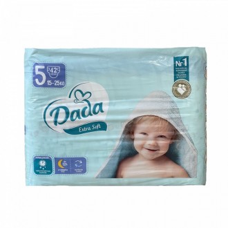 Підгузники з манжетами Суперабсорбуючі DADA 5 Extra Soft Дада памперси вага від . Ужгород. фото 1 Підгузники з манжетами Суперабсорбуючі DADA 5 Extra Soft Дада памперси вага від . Ужгород. фото 1