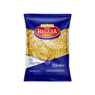 Макарони Деталіні Pasta Reggia №55 Ditalini Реджія Паста Макарони Наперстки Пшен. Ужгород. фото 1 Макарони Деталіні Pasta Reggia №55 Ditalini Реджія Паста Макарони Наперстки Пшен. Ужгород. фото 1
