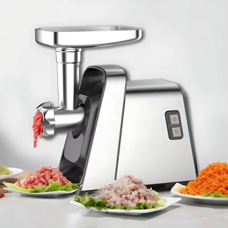 М'ясорубка електрична Rainberg RB-2271 3000 Вт з насадкою для томатів і шатківницею. Одеса. фото 1 М'ясорубка електрична Rainberg RB-2271 3000 Вт з насадкою для томатів і шатківницею. Одеса. фото 1