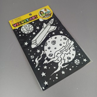 Оксамитова розмальовка космос 16х23 см. Одеса. фото 1 Оксамитова розмальовка космос 16х23 см. Одеса. фото 1