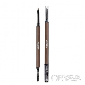 Механический карандаш для бровей Parisa Cosmetics 312 Коричневий медиум