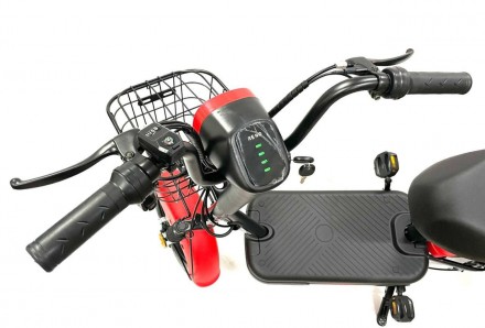Електроскутер Crosser Mini мотор 450W, 48V 12AH (4шт АКБ). . фото 6 Колір: Чорний, Сірий, Червоний, Зелений
Електричний велосипед Crosser Mini
Проп. . фото 6
