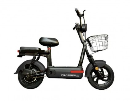 Електроскутер Crosser Mini мотор 450W, 48V 12AH (4шт АКБ). . фото 5 Колір: Чорний, Сірий, Червоний, Зелений
Електричний велосипед Crosser Mini
Проп. . фото 5