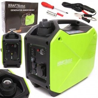Генератор інверторний Kraft&Dele KD684 2100Вт. Київ. фото 1 Генератор інверторний Kraft&Dele KD684 2100Вт. Київ. фото 1