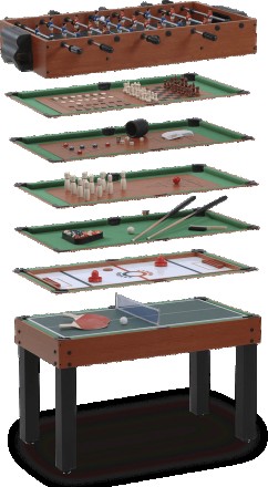 Настольная игра Garlando Multi 12in1 (MULTI12CIRLNO). Кременчук. фото 1 Настольная игра Garlando Multi 12in1 (MULTI12CIRLNO). Кременчук. фото 1
