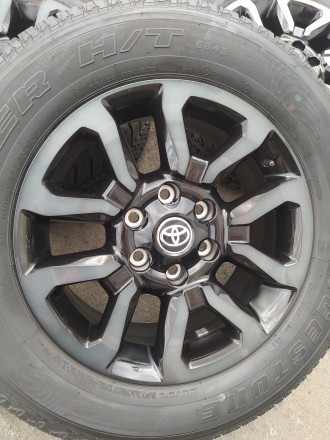 Диски Toyota Hilux R18(6*139,7)+265/60/18 Bridgestone 2022. Житомир. фото 1 Диски Toyota Hilux R18(6*139,7)+265/60/18 Bridgestone 2022. Житомир. фото 1