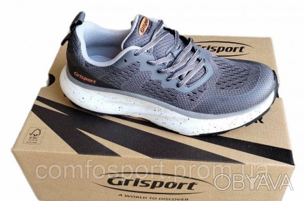 Летние мужские кроссовки Grisport 9014 memory серые 40