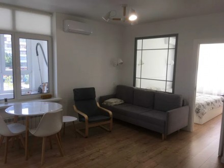 1к. квартира, вул. Драгоманова. . фото 10 Продам простору 1-к квартиру в новобудові Драгоманова 10. Перепланована на з кух. . фото 10