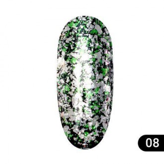Втирка для ногтей Global Fashion Diamond foil 08, 5гр. Одесса. фото 1 Втирка для ногтей Global Fashion Diamond foil 08, 5гр. Одесса. фото 1