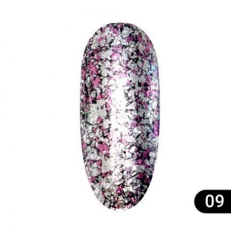 Втирка для ногтей Global Fashion Diamond foil 09, 5гр. Одесса. фото 1 Втирка для ногтей Global Fashion Diamond foil 09, 5гр. Одесса. фото 1