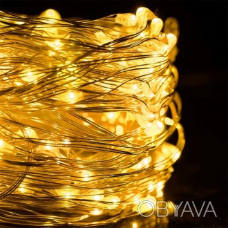 Гірлянда "Роса" 20 м,200 Led,8 режимів, на USB. . фото 1 Гірлянда "Роса" 20 м, 200 LED, 8 режимів, на USB — це елегантна й універсальна п. . фото 1