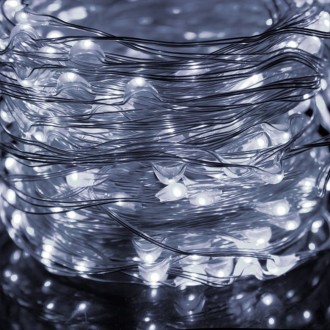 Гірлянда "Роса" 50 м, 500 LED, 8 режимів, на USB — це елегантна й універсальна п. . фото 3