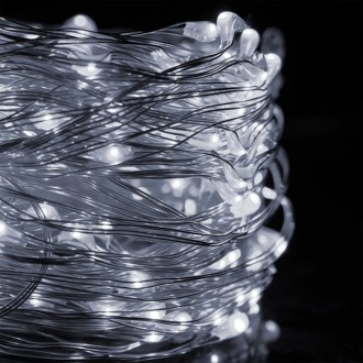 Гірлянда "Роса" 50 м, 500 LED, 8 режимів, на USB — це елегантна й універсальна п. . фото 2