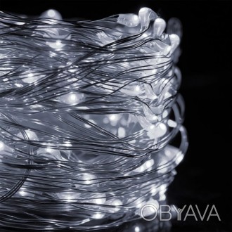 Гірлянда "Роса" 50 м, 500 LED, 8 режимів, на USB — це елегантна й універсальна п. . фото 1