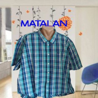 Matalan Lincoln Новая Хлопковая мужская рубашка короткий рукав 4XL. Чернигов. фото 1 Matalan Lincoln Новая Хлопковая мужская рубашка короткий рукав 4XL. Чернигов. фото 1