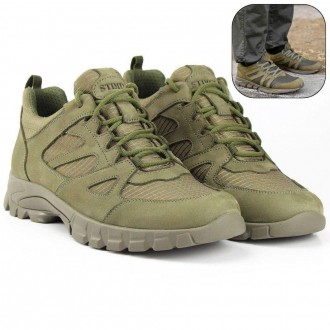 Тактические Кроссовки Stimul Хамелеон. 45р. Демисезон. Усиленные. Олива. Туристи. Дніпро. фото 1