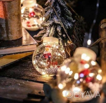 Новорічна гірлянда кульки з фігурками дід мороз подарунок ялинка сніговик дзвінок 3 м. . фото 1 Гірлянда "Любими кульки" — 3 метри
Додайте затишку та тепла до вашого свята з гі. . фото 1