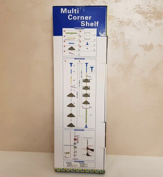 Полиця для ванної кімнати Aidesen Multi Corner ADS-188, кутова, телескопічна етажерка. . фото 11 Опис:
Багатомісна кутова полиця для ванної кімнати Aidesen ADS-188 Multi Corner . . фото 11