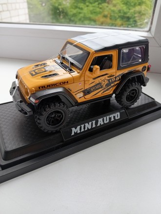 Масштабная модель автомобиля 1:32 Jeep Rubicon. Черкассы. фото 1 Масштабная модель автомобиля 1:32 Jeep Rubicon. Черкассы. фото 1