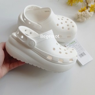 Детские сабо Crocs кроксы на девочку на платформе Crocs cutie Белый. Киев. фото 1 Детские сабо Crocs кроксы на девочку на платформе Crocs cutie Белый. Киев. фото 1