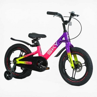 Велосипед 16" дюймів 2-х колісний Corso «Sky» SK-16522 МАГНІЄВА РАМА, ЛИТІ ДИС. Харків. фото 1 Велосипед 16" дюймів 2-х колісний Corso «Sky» SK-16522 МАГНІЄВА РАМА, ЛИТІ ДИС. Харків. фото 1