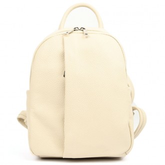 Кожаный женский рюкзак бежевый Virginia Conti Italy - VC3964fbeige. Київ. фото 1 Кожаный женский рюкзак бежевый Virginia Conti Italy - VC3964fbeige. Київ. фото 1