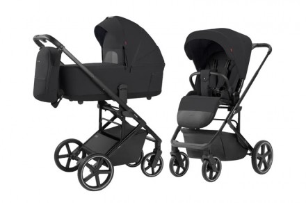 Коляска универсальная CARRELLO Alfa CRL-6522 2in1 Rock Black. Ивано-Франковск. фото 1 Коляска универсальная CARRELLO Alfa CRL-6522 2in1 Rock Black. Ивано-Франковск. фото 1