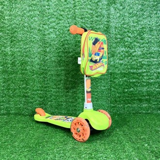 Самокат дитяч. 3-х кол. Hot Wheels арт. LS2115 (6 шт) PU світло. Одесса. фото 1 Самокат дитяч. 3-х кол. Hot Wheels арт. LS2115 (6 шт) PU світло. Одесса. фото 1