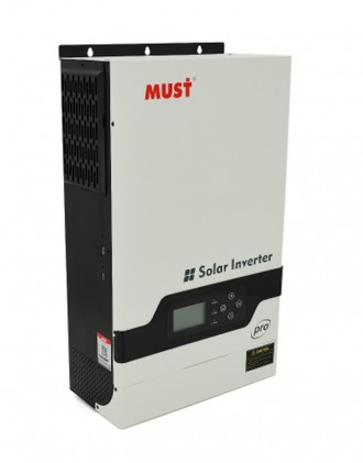 Гібридний інвертор MUST PV18-5248PRO, 5200W, 48V. Київ. фото 1 Гібридний інвертор MUST PV18-5248PRO, 5200W, 48V. Київ. фото 1