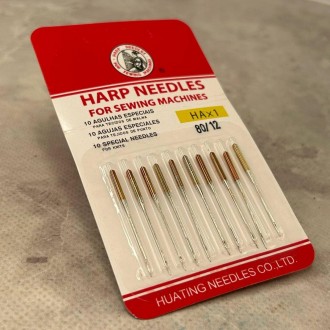 Голки для побутових швейних машин "Harp Needles" №80 -10шт. Одеса. фото 1 Голки для побутових швейних машин "Harp Needles" №80 -10шт. Одеса. фото 1