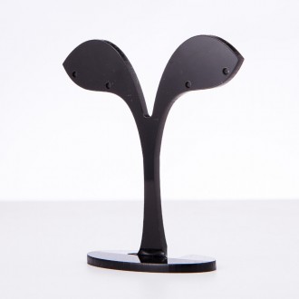 Подставка для бижутерии черный пластик h-8см b-8см. Одесса. фото 1