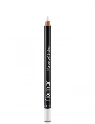 Водостойкая подводка-карандаш для глаз Flormar 113 Белый. Одесса. фото 1